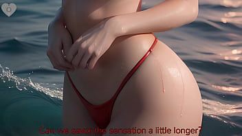 Play [Beach Anime Episode] Red Succubus Waifu Got HUGE TITS Fuck Her BIG ASS On The Beach - Uncensored Hyper-Realistic Hentai Joi, With Auto Sounds, AI [PROMO VIDEO]