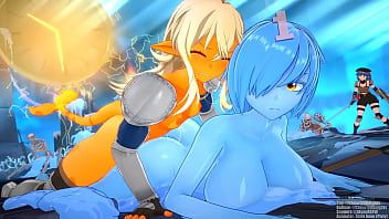 Play Futa shark and slime girl