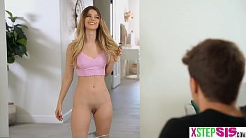 Play Tiny stepsister teen Molly Little dared big cock stepbrother to fuck her