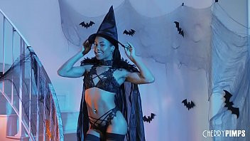 Play Cosplay Ebony Teen Gets Extra Naughty In Her Masturbation Scene