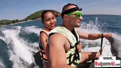 Play Thai Teen's Wild Jet Ski Dick Sucking