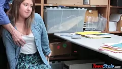 Play Brooke Bliss Caught: Hard Security Guard Pussy Pounding