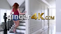 Play Petite Ginger Pornstar Edyn Blair's Sloppy Blowjob