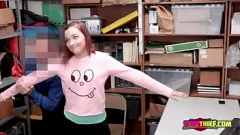 Play Petite Teen Pornstar April's Office Desk Fuck