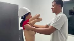 Play Hard Fucking My Sexy Latina Engineer to Keep My Secret from the Bosses.