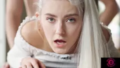 Play Eva Elfie's Steamy Zoom Meeting: Blonde Teen Gets Hardcore Fuck & Creampie