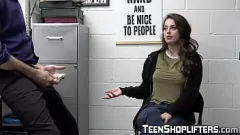 Play Maddy May: Cute Shoplifter Gets Doggystyle Pounded by Uniformed Man