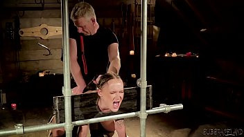 Play Hot bdsm sex for teen slave getting punished and fucked