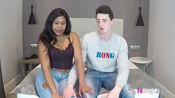Play She's 19 and she's GORGEOUS. Black teen Lucia gets DRILLED by her boyfriend