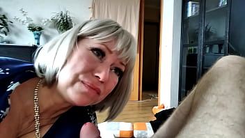 Play Hot POV fuck with slutwife who decided to live separately )) How her holes missed my dick! Let's start with a blowjob, my mature cocksucker!
