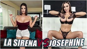 Play BANGBROS - Battle Of The GOATs: La Sirena 69 VS Josephine Jackson