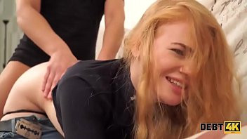 Play Debt4k. Babe Rose Wild was trying to hide from collector buy now needs to fuck for debt