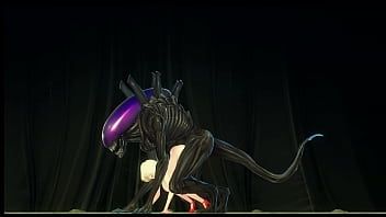 Play Alien Quest EVE, busty blonde fucked by the entire planet of aliens