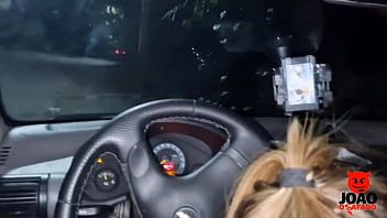 Play Sex In A Car On A Street At Night With People Passing By - Thai Camargo (Full on RED)
