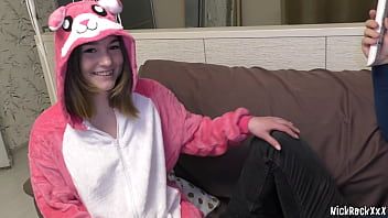Play Two perverted lesbian students fuck the big teachers cock on campus ! 18 y.o. teen