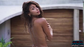 Play Mexican teen Carolina Reyes looks super hot in the nude for Playboy